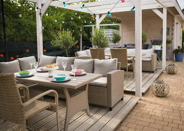 Semesterbostad Leba, - Polanki23 - Basen, Sauna, Kino *